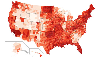 Assessing Data Center Risk - US Map